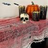 110 ks Halloweenská gáza Hororová síťovina Pavučina Duchové Tkaniny Závěsná gáza Strašidelné domy Make-up party DIY Scénické rekvizity