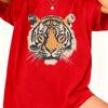 Retro Street Animal Tshirt 90s Tiger Enthusiast Summer New Unisex Casual Fashion Tshirt