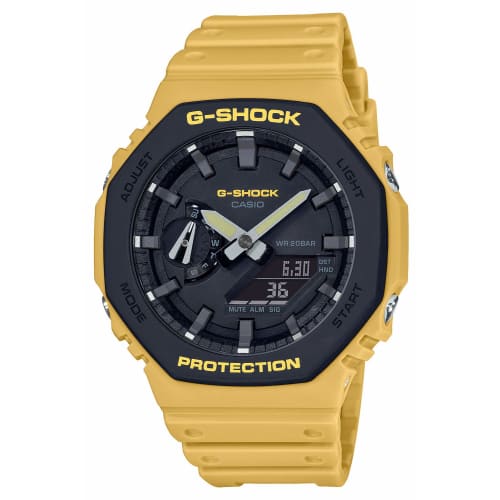 

Часы Casio G-Shock Utility Color с конструкцией Carbon Core Guard, GA-2110SU-9AJF, Мужские, Желтые