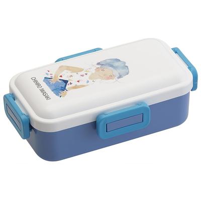 Bento Single Made In for with Locking for Dishwasher and Microwave by Chihiro Box, 530ml, Tier, Japan, Women, 4-Point Leak-Resistant Storage,