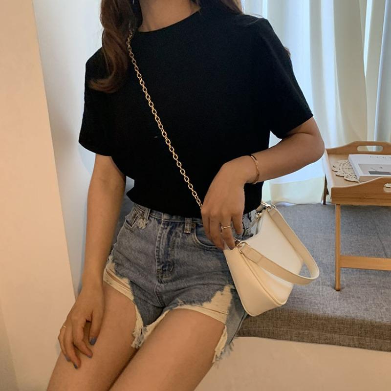 Baguette bag blogger niche underarm shoulder bag women's  new versatile retro messenger bag