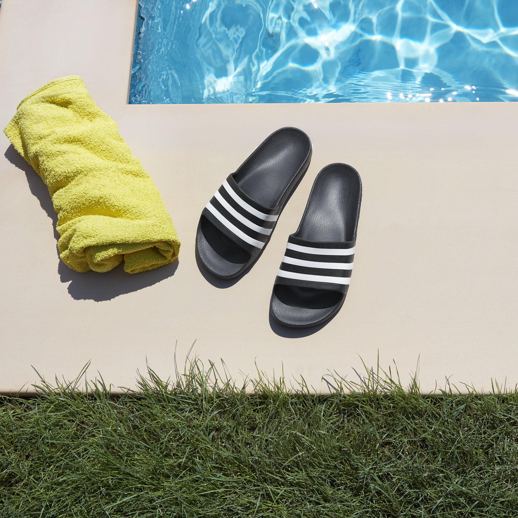 adidas Adilette Aqua  Black  38
