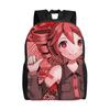 Cartoon Kasane Teto Rucksack für Männer Frauen Teenager High School Arbeits-Tagesrucksack Laptop Computer Leinwandtaschen Sport