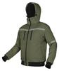 OUTDOOR insulated hooded jacket, green, size L