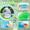 LIXADA Bubble Ball Water Balloons Set of 3 Colors Extra Large Water Balloons Unbreakable Water Filled Ball Beach Ball Outdoor Giant Water Balloons