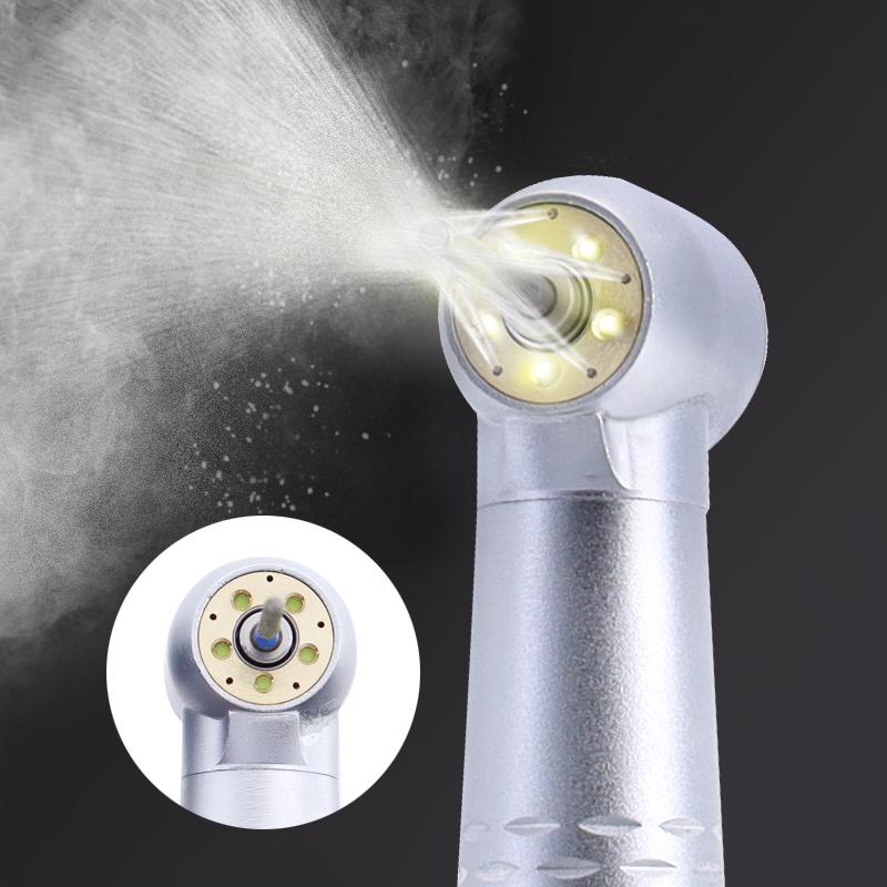 5 LED High Speed Dental Handpiece Ceramic Bearing Rotor Push Button Air Turbine Dentist Tips Equipment Practice Tools