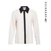 ELLASSAY Women's Elegant Lapel Shirt