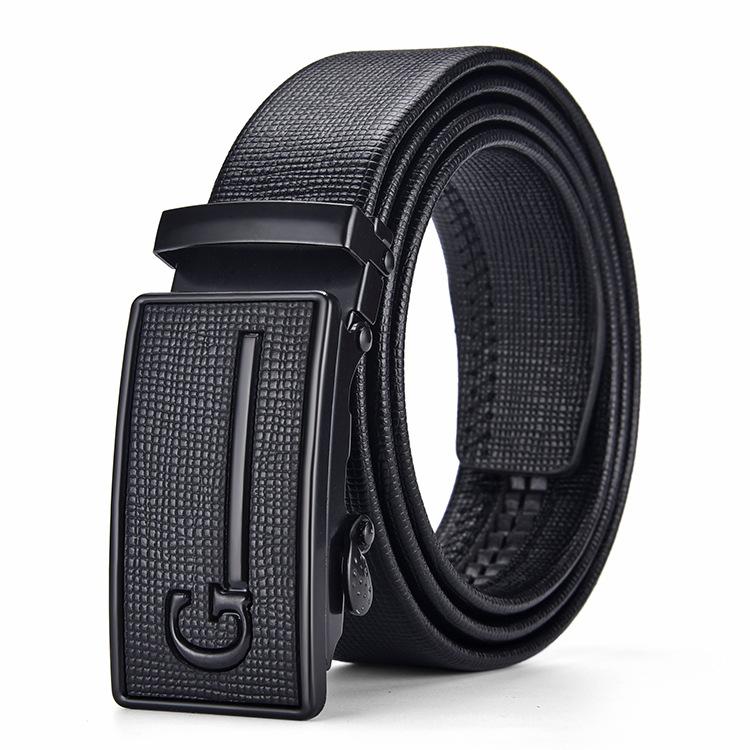 Belt Men'S Advanced Sense Automatic Buckle Simple Belt