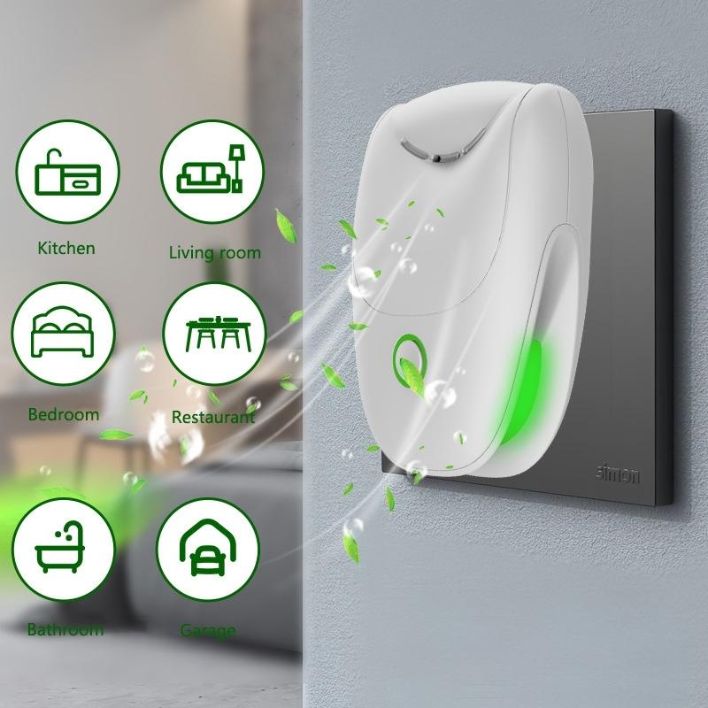 Compact USB Plug Play Negative Ion Air Purifier Intelligent Eliminates Outdoors Smoke And Formaldehyde Purifies For Room
