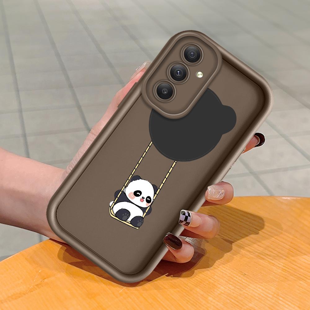 Soft Silicone Square Ladders Cartoon Pattern Full Cover Camera Protection Shockproof Case for Huawei Honor Xiaomi Redmi Samsung