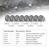 0.1-0.8mm 3-hole Fine Atomizer Misting Nozzle w/ 1/2" 20mm Brass Joint Garden Irrigation Cooling Watering Humidification Sprayer