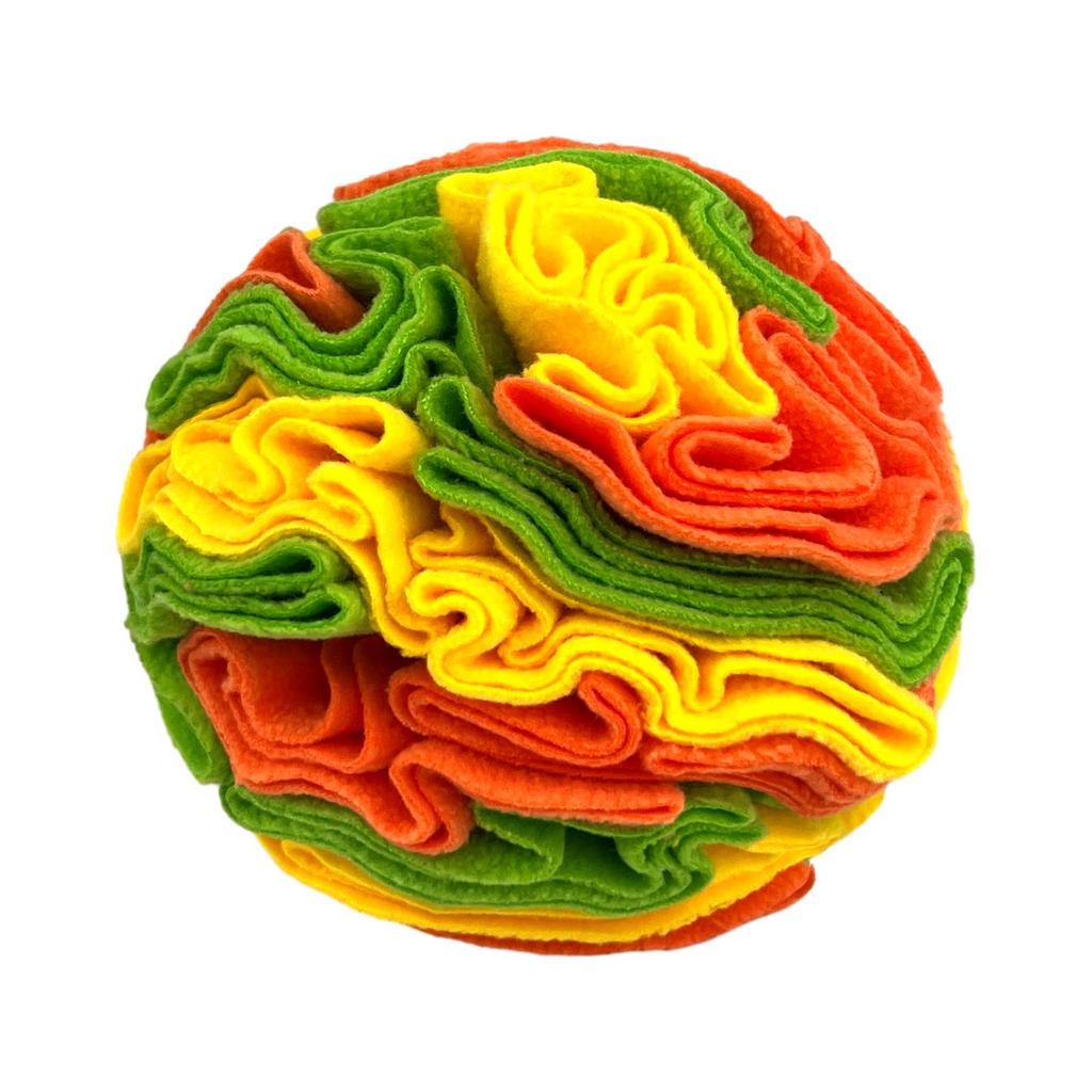 Colorful Sniffing Ball Teething Puzzle Toy for Dogs