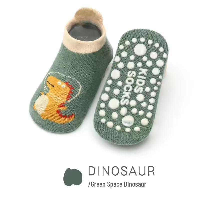 Rutschfeste Baby-Bodensocken - Niedliche Punkt-Trampolinsocken für Frühling & Herbst