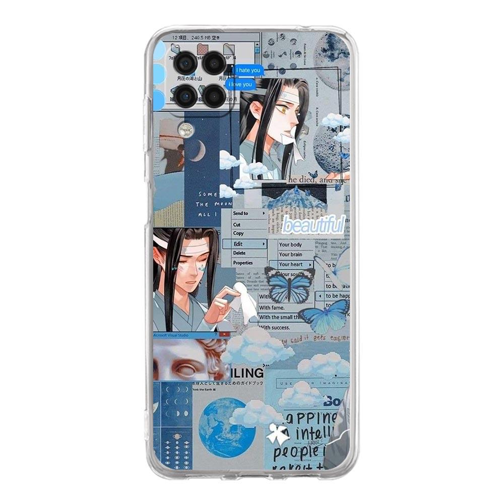 Clear Phone Case for Samsung Galaxy A13 A51 A71 A21S A12 A11 A31 A52 A41 A23 A53 A73 A32 5G A03S Soft Cover Anime Mo Dao Zu Shi