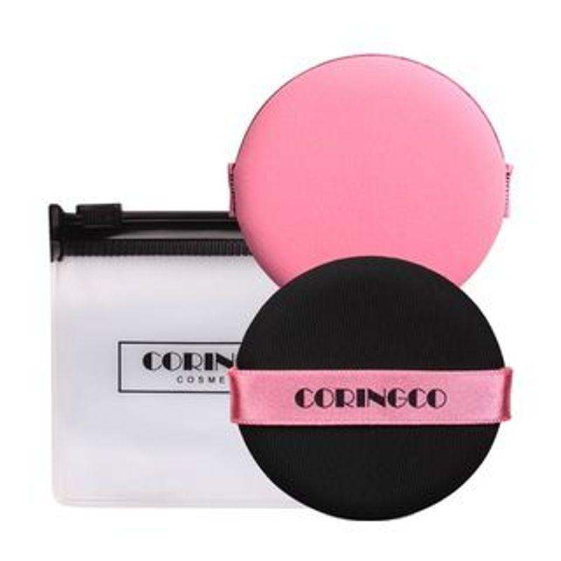 CORINGCO - Pink Air Cushion Puff Set