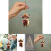 Niedliche Cartoon-Kuh Acryl Hängeornament Perfekt für Weihnachtsbaum Heimdekoration