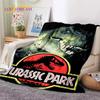 3D Cartoon Jurassic Park Dinosaur Dino Soft Flannel Blankets,Throw Blanket Comfortable Blanket for Picnic Beds Home Bedroom Kids