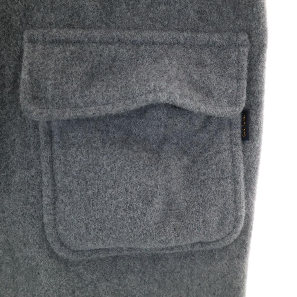 Paul Smith wool blend coat 120 gray for children Kid's Used