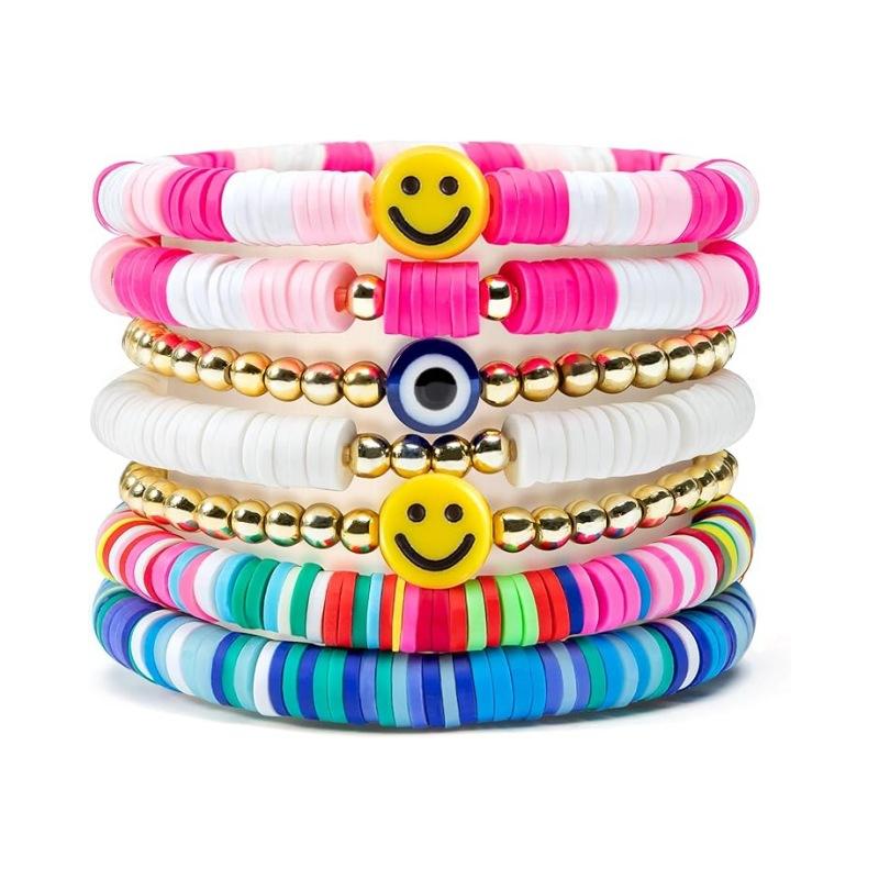 JYL TS Bracelet  Natural Stone Pattern Elastic Brings Grounding & Fortune