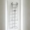 Reinforced Steel Ladder Hooks Telescopic Ladder Storage Rack Wall Mounted Hooks Steel Ladder Hooks with Protective Coating
