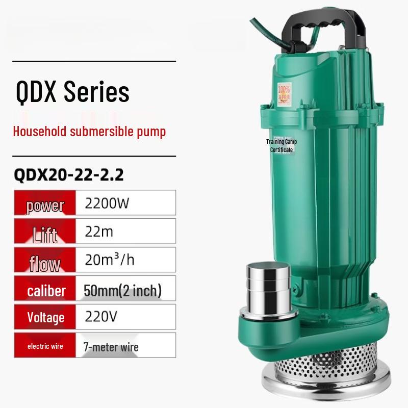 

Jun Ding Ying 2200W 2-inch Submersible Clear Water Pump