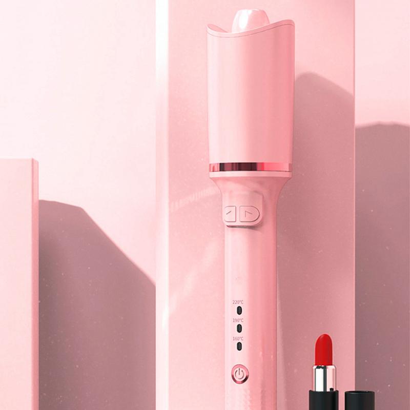 Portable High Quality 360 Rotating Curling Iron Ceramic Magic Automatic Spin Hair Curler Professional Curling Iron