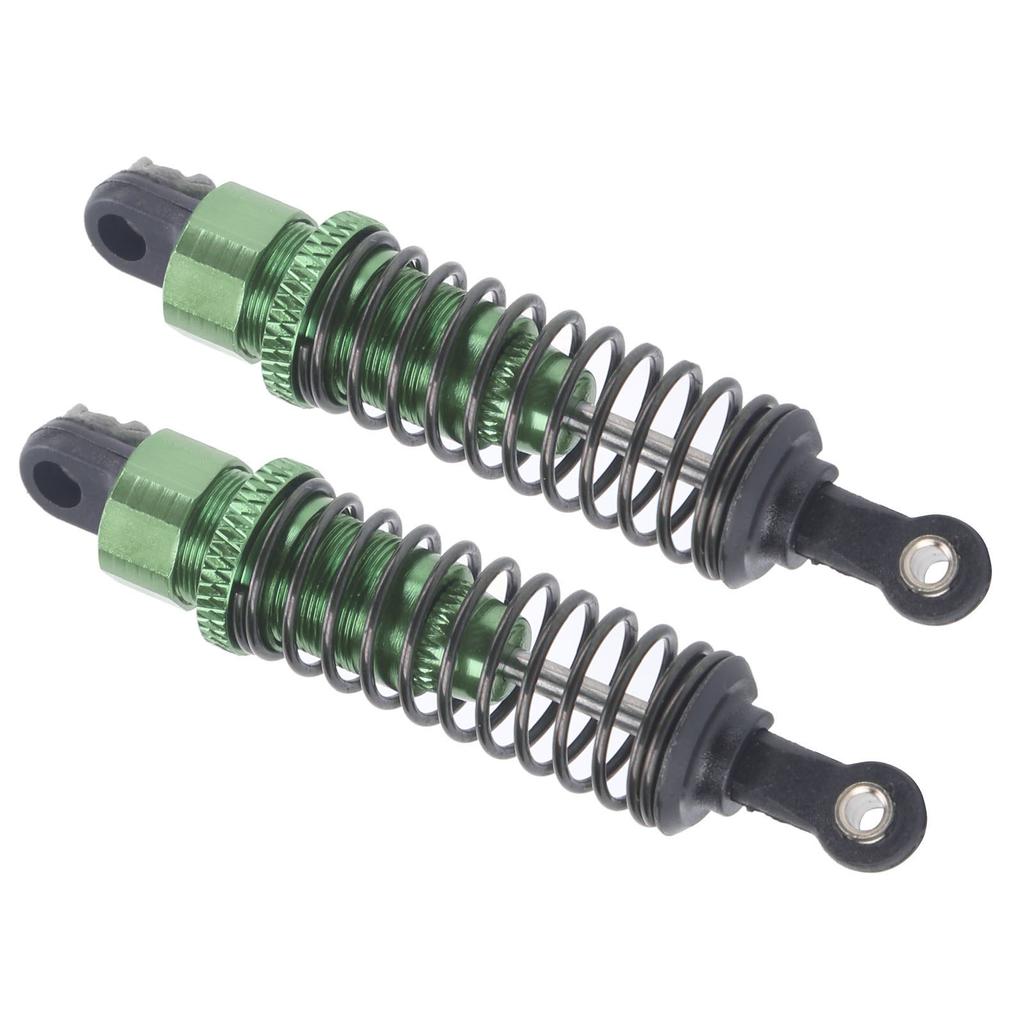 2Pcs 72mm RC Aluminium Shock Absorber Damper for TRAXXAS SLASH 2WD RC Car Upgrade PartsGreen