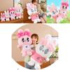 Adorable Plush Bunny Doll Soft Short Plush Stuffed Animal Pillow Cute Gift Toy