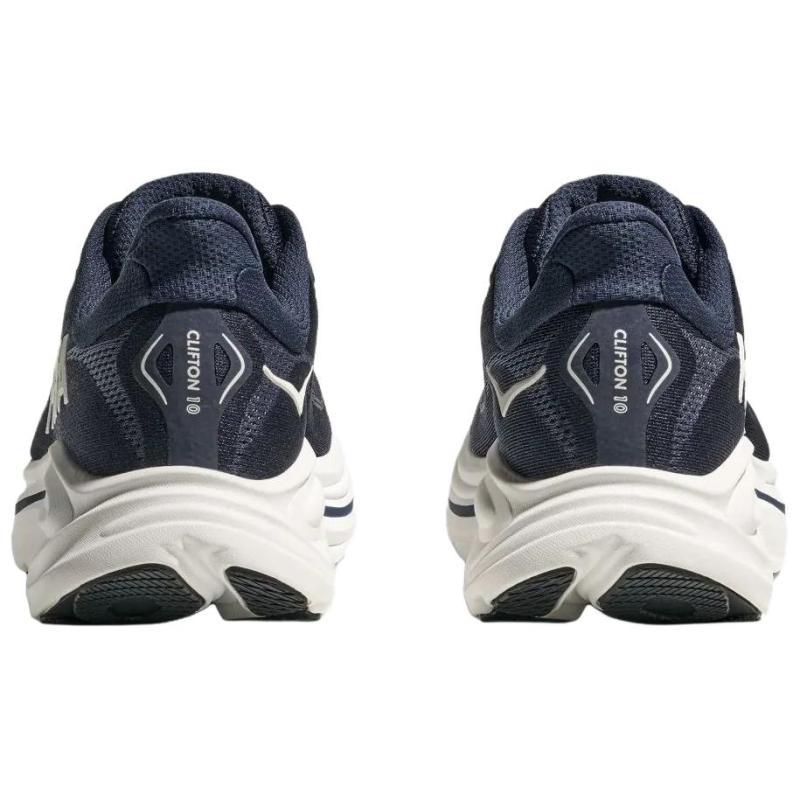 HOKA ONE ONE CLIFTON 10 Abrasion Resistant Low top Running Shoes Men's Blue Sneakers 1162032-NWT