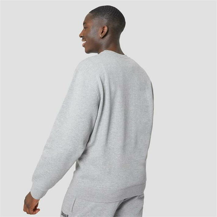 Lonsdale Men's Grey Essentials Sweatshirt, Size XXL