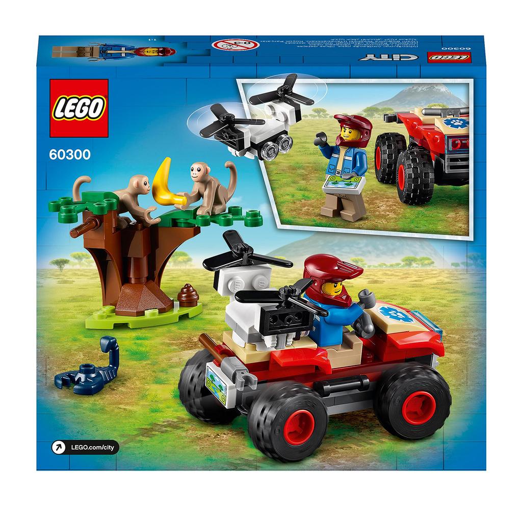 LEGO City Animal Rescue Buggy 60300, Toy Animals, Boys and Girls, Ages 5 and Up