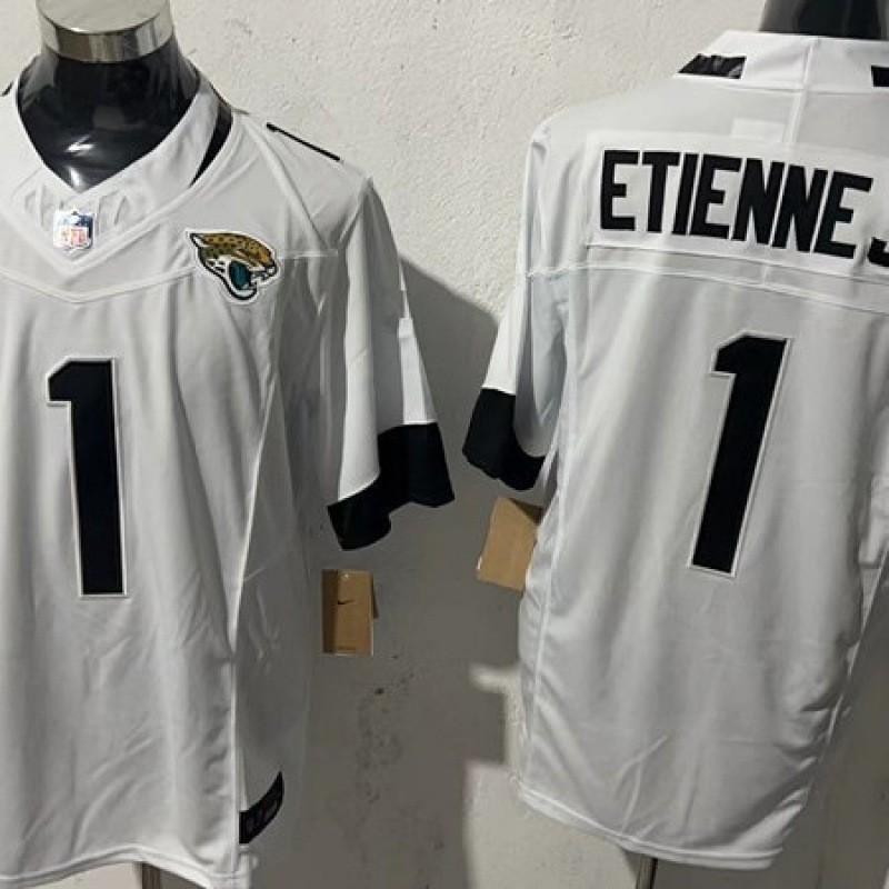 Jacksonville Jaguars NFL Embroidered Football Jersey Men Women Youth Customizable Team Apparel