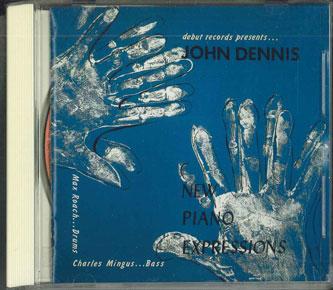 

CD JOHN DENNIS - New Piano EXPRESSIONS VICJ23058PROMO VICTOR 1992 Japan Obi Jazz Used