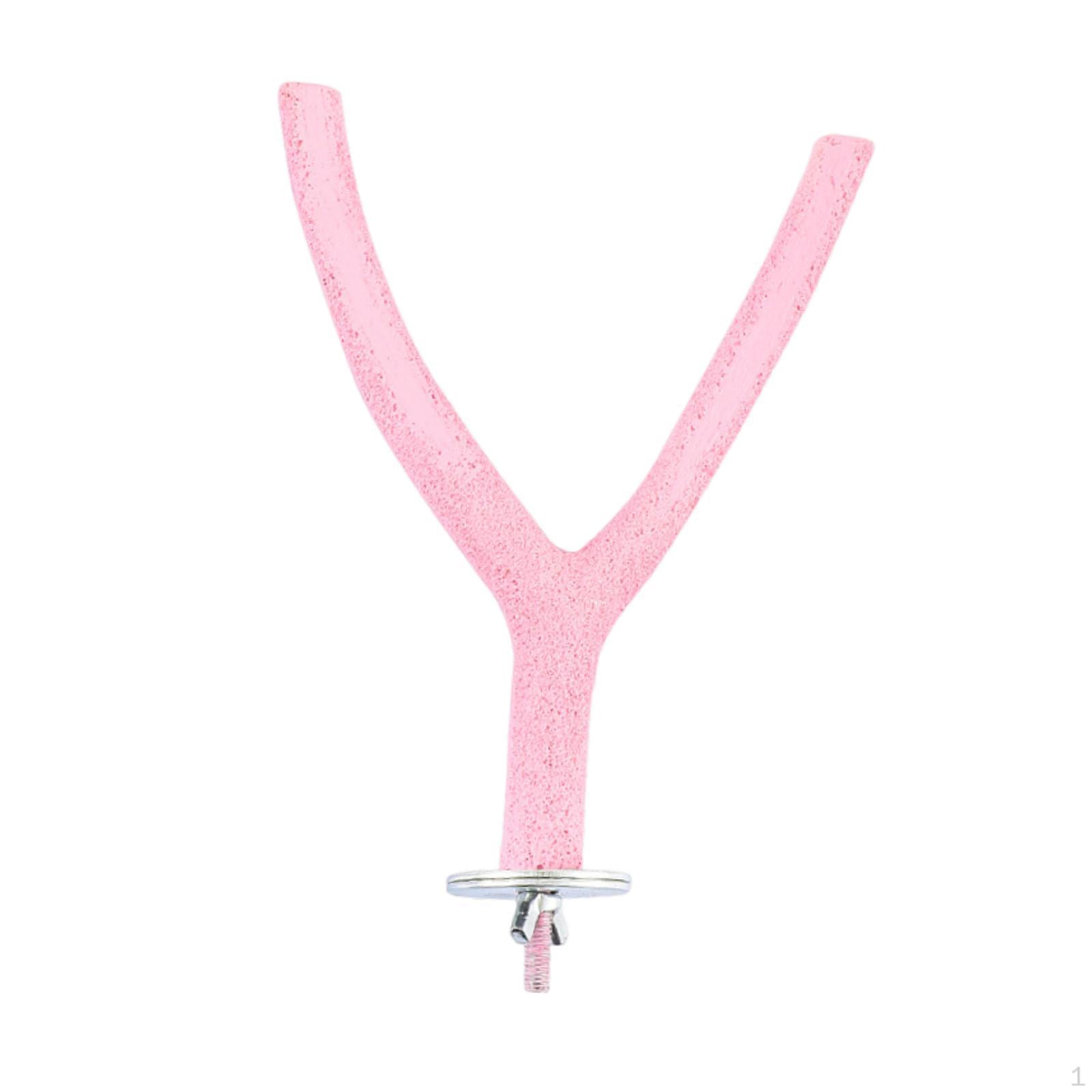 

Parrot Perch Stand Toy Bird Cage Climbing Accessories for Small Birds