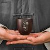 2 Pcs/set Chinese Ceramic Teacup Handmade Tea Bowl Tea Set Accessories Master Cup Travel Portable Personal Single Cup