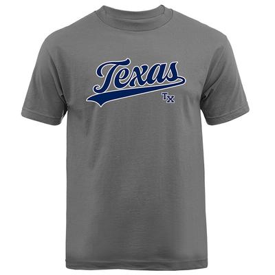 Texas Swoosh TX Grafik T-Shirt Unisex T-Shirt