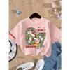 Kinderkleding Grappige Kerst 67 Meme Grafische Print T-shirt Casual Ronde Hals Korte Mouw Sneldrogende T-shirts voor Kinderen