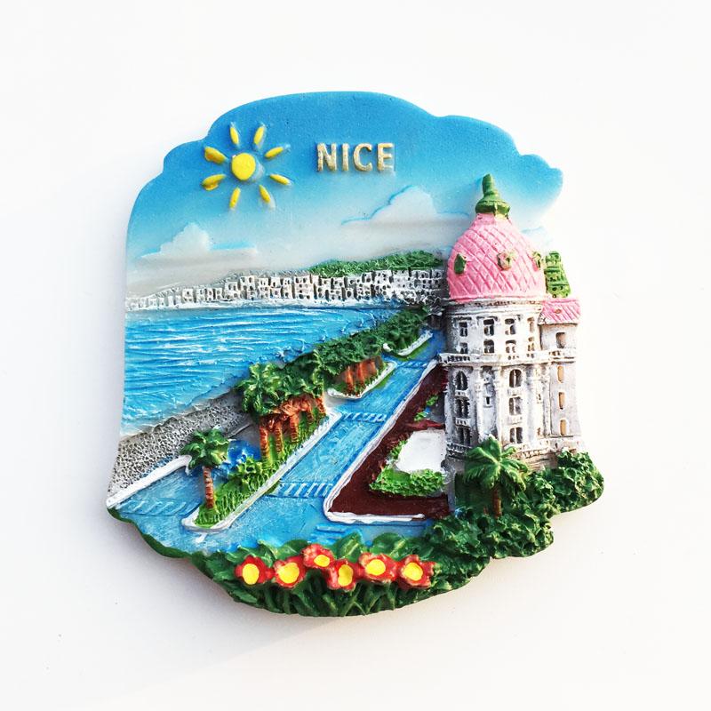 France Travelling Fridge Stickers Creative French Cities Tourist Souvenirs Fridge Magnets Birthday Gifts Magnetic Stickers
