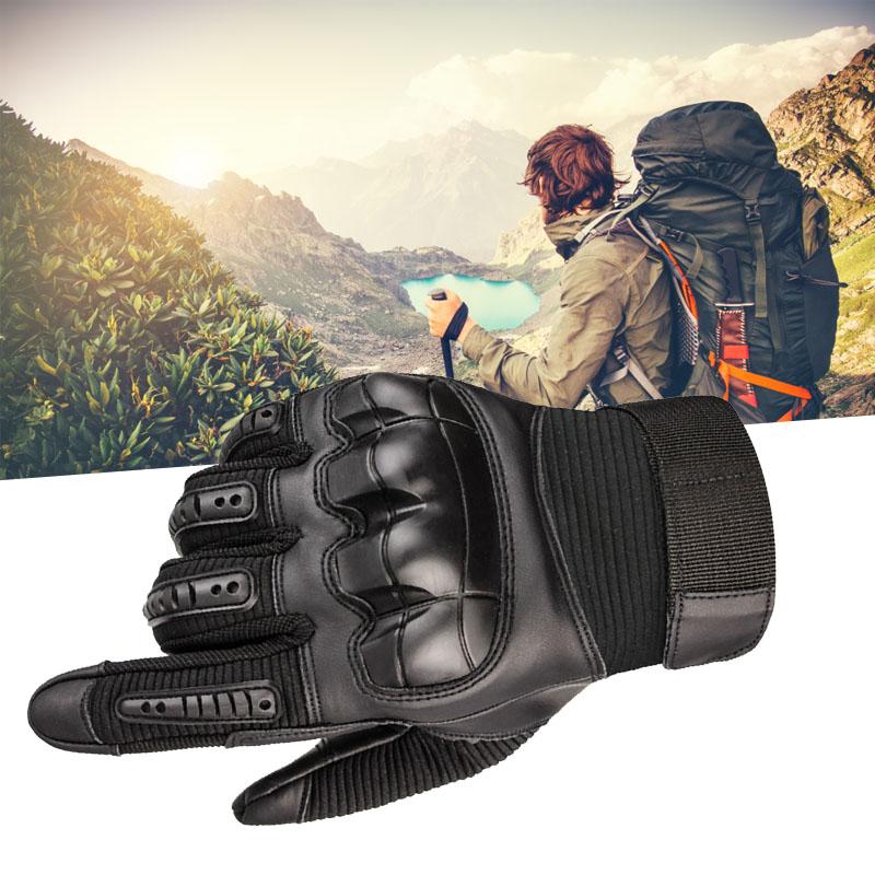 Motorcycle Gloves Hard Knuckle Breathable Good Grip Anti Slip Full Finger Powersports Gloves for