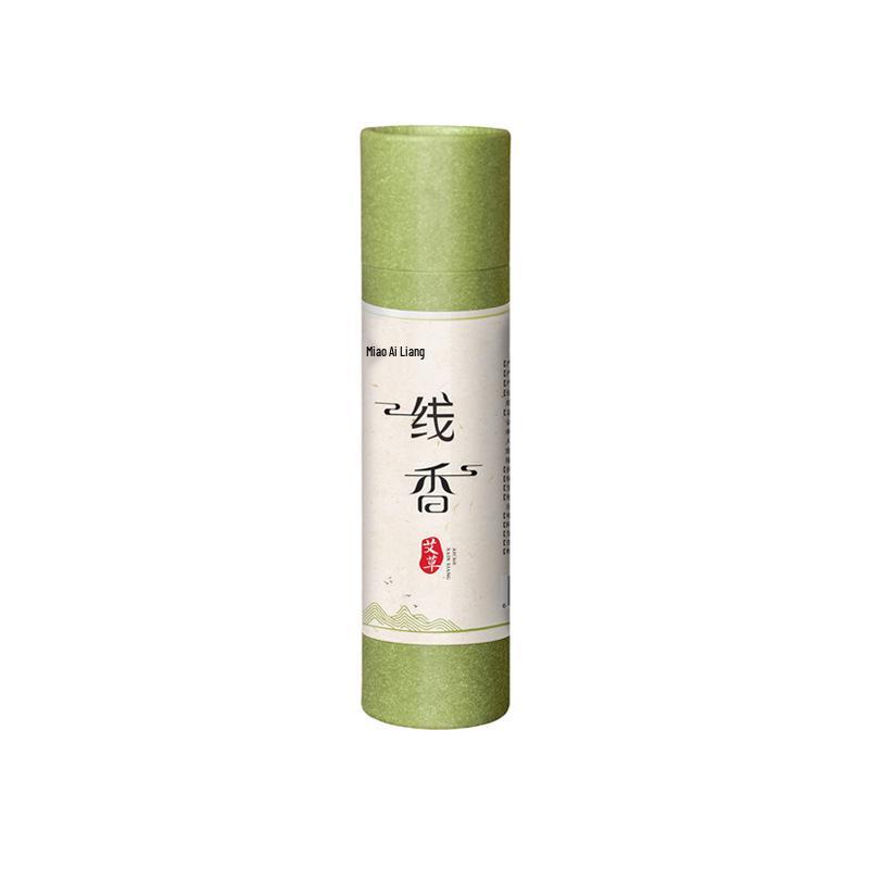 Mugwort Herbal Aromatherapy Stick: Indoor Mosquito-Repellent Incense for Bedroom, Office, Bathroom.