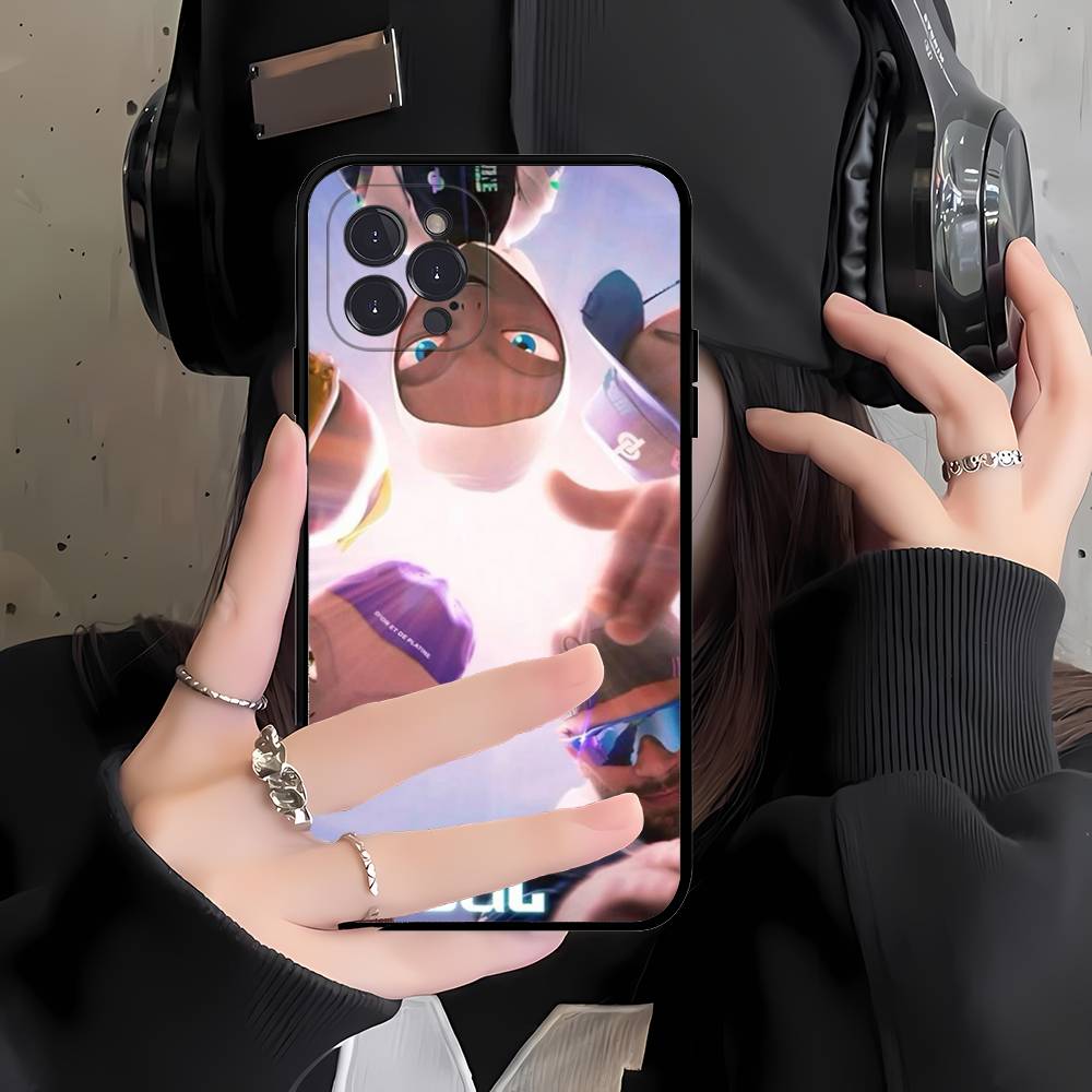 

Rapper JuL C est Pas Des Lol For IPhone 17 16 15 14 13 12 11 Pro Max Plus Shockproof Black Soft Phone Cover iPhone 11pro max