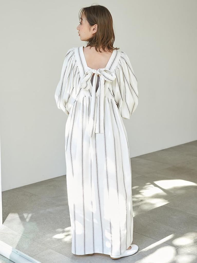Gelato Pique Dress PWFO252346STRIPEF Gauze-Like