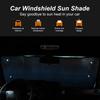 Suction Car Sun Shade Windshield Window Cover For Toyota Prado LC90 1996-2002