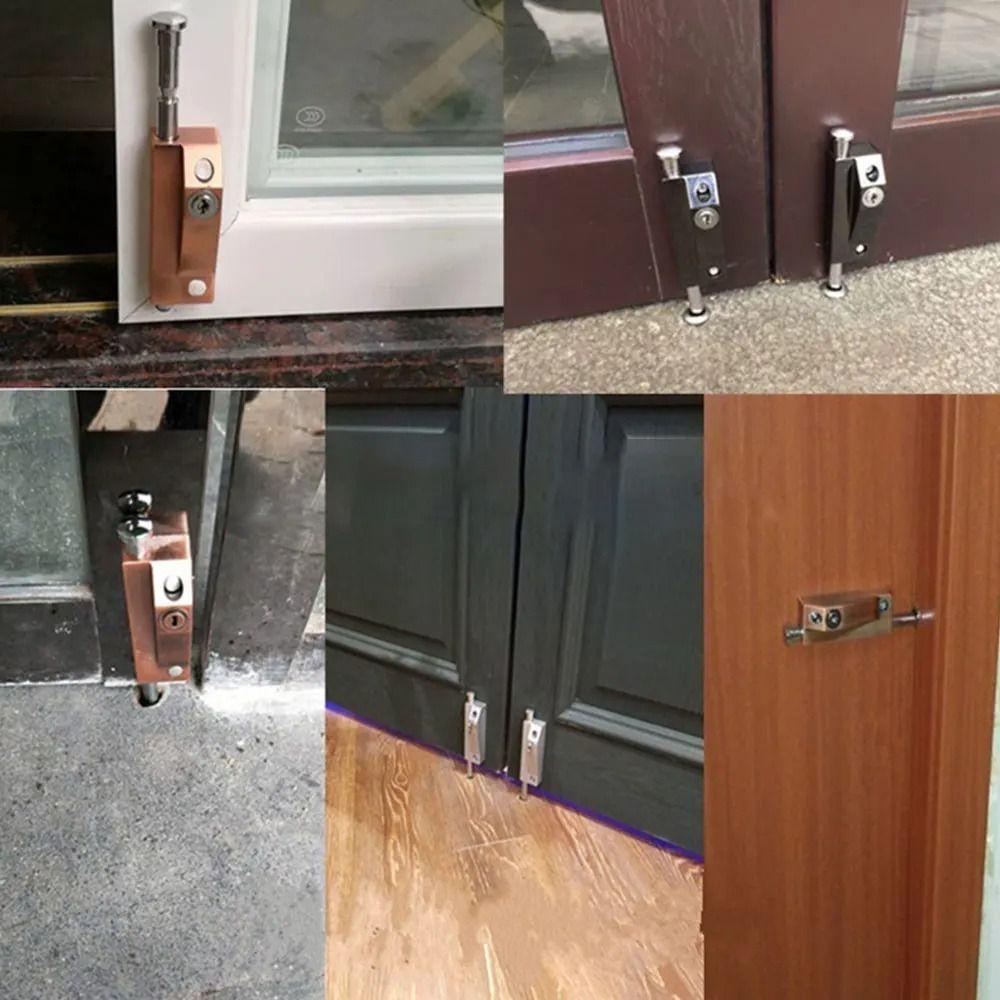 Framed Spring Automatic Revolving Doors Revolving Door Bolt Lock  Commercial Building Entrance