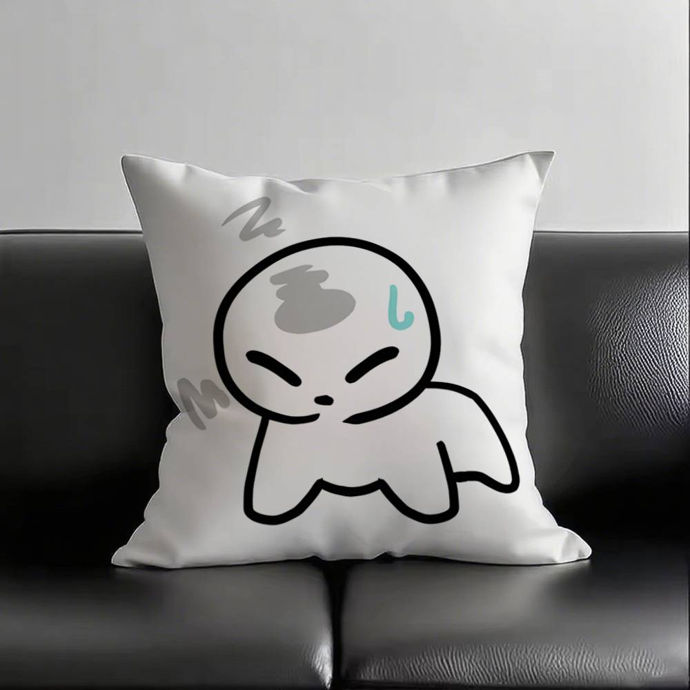 1pc Tbh Creature Pillow Case Square Bedroom Sofa Leisure Comfort Cushion Car Living Room Home Decoration