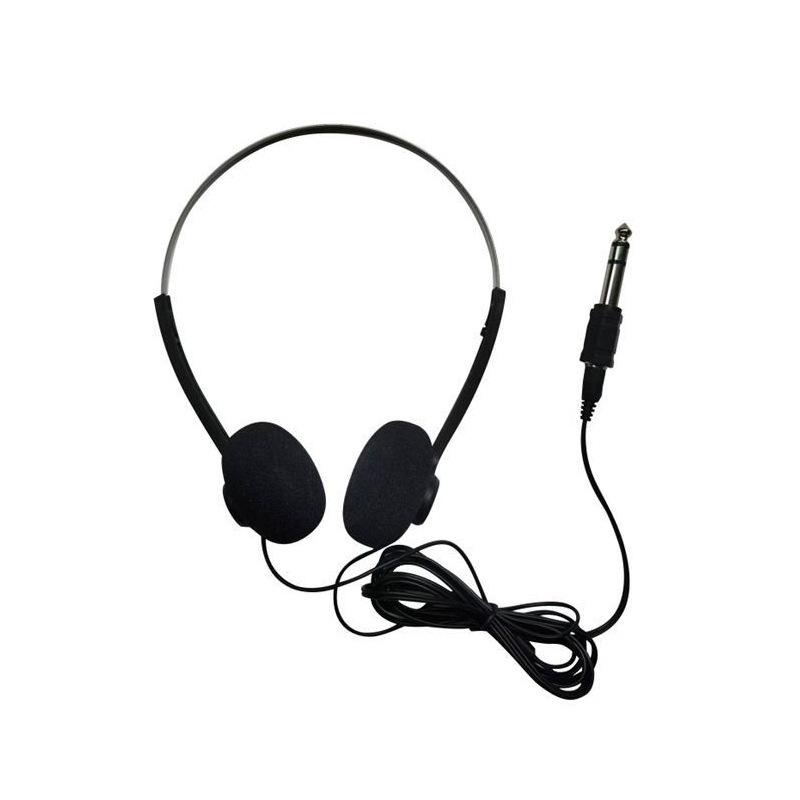 3.5mm Wired Music Earphones & Headphones Intercom Portable for Online Classes Customer Service Calls Tactical Aviation Design