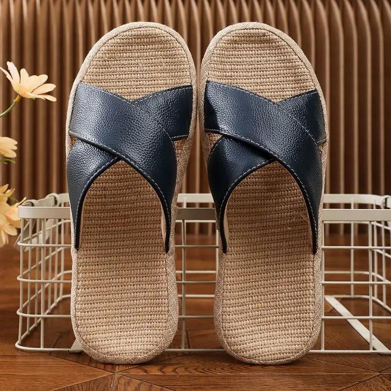 

Fashion Male Slipper House Flat Indoor Slides Men s Shoe Walk Around Home 2025 Style Comfortable Trend Mascullino Designer Luxury Fun 44-45