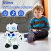 Electric Remote Control Robot Toy, Bipedal Robot, Moving, Humanoid, Dances, Sound, Reaction Toy, Lights, Demo Mode, Easy Operation, for Girls and Boys