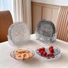 8Pcs Easy To Clean Dinner Plate Storage Box Food Grade Pp Material Dried Fruit Plate Candy Plate Container Snack Tray
