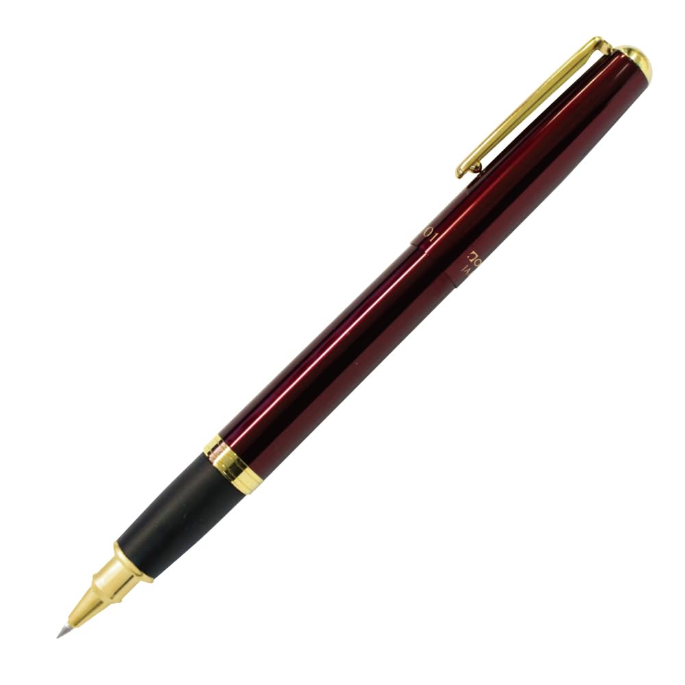 OHTO Kugelschreiber Goldteile Modell Dickes Weinrot Wasserbasierter Stift, CR01G, Schaft, CR01-05-GWI